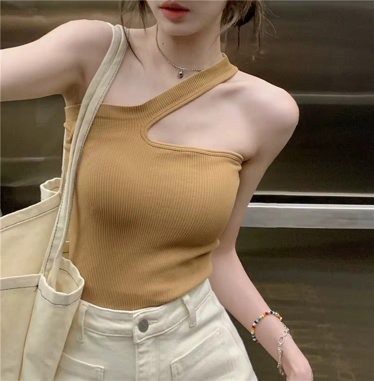 Women Spandex Polyester Summer Tank Tops