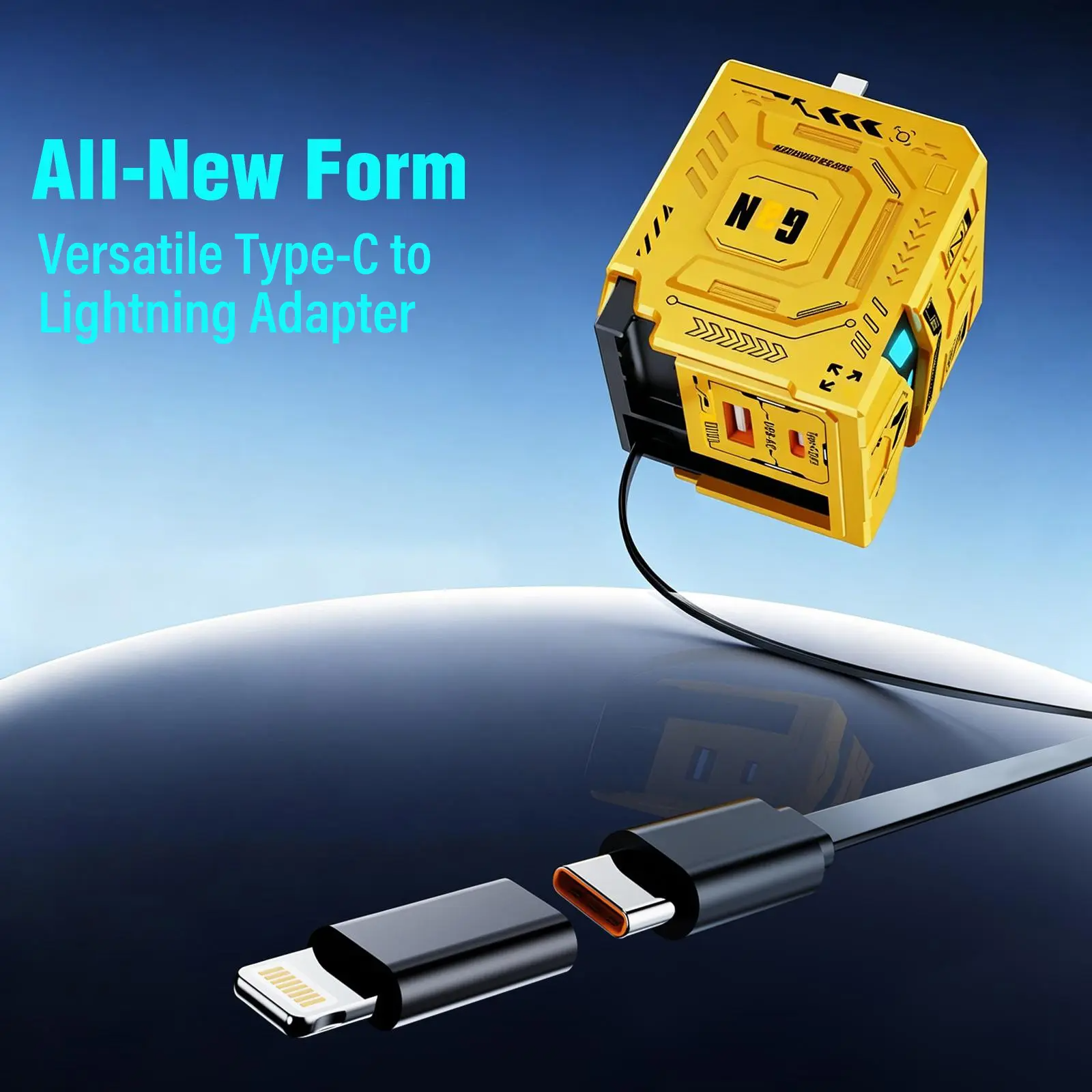 MOJUE 4-in-1 Fast Charging Travel Charge