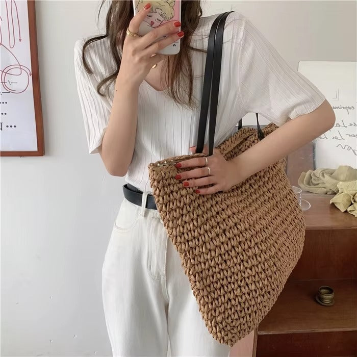 Women Candy Green Ice Silk Short Sleeve Loose Sweater Top